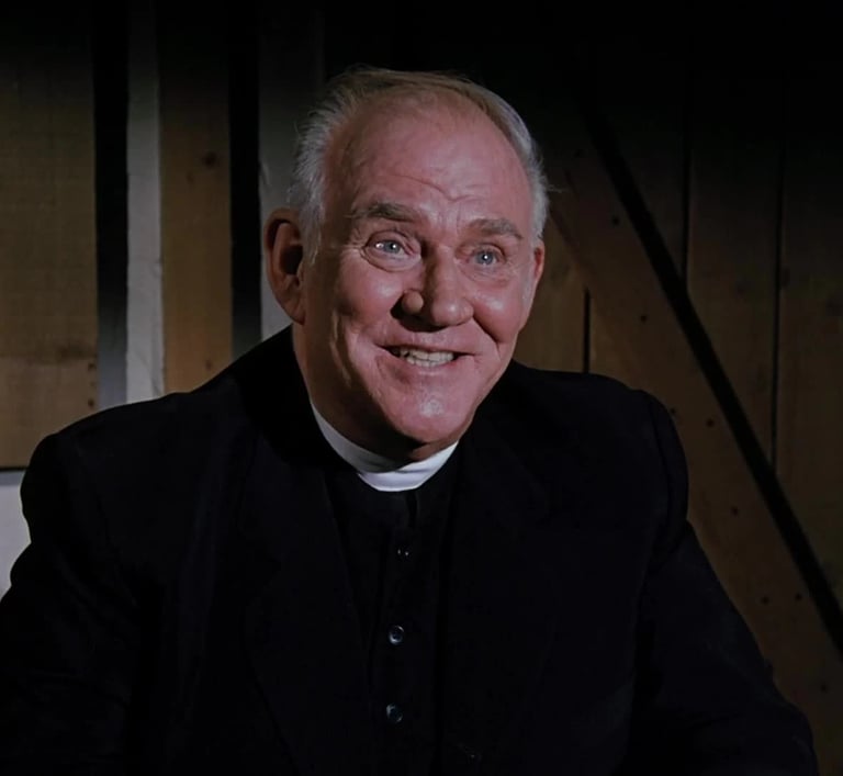 Dabbs Greer in Little House on the Prairie