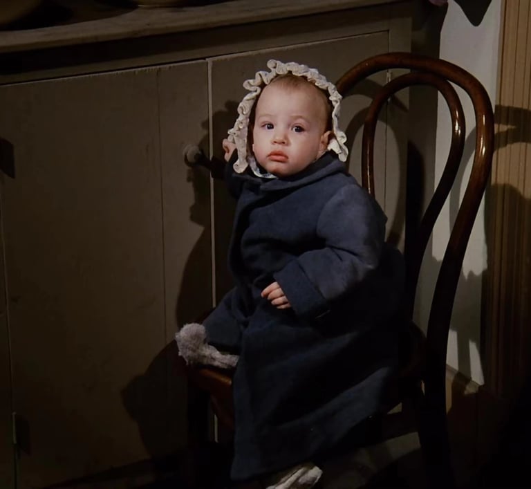 Jennifer (Donati) and Sarah Coleman on Little House on the Prairie