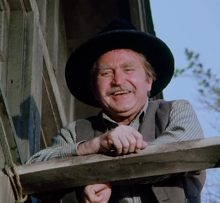 Karl Swenson in Little House on the Prairie