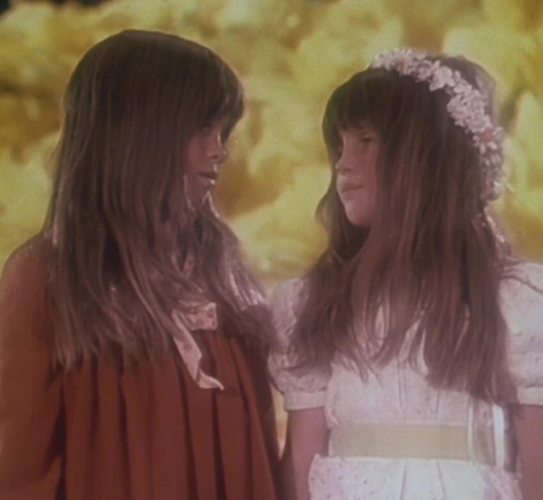 Rachel and Sidney  Greenbush   as Carrie Ingalls