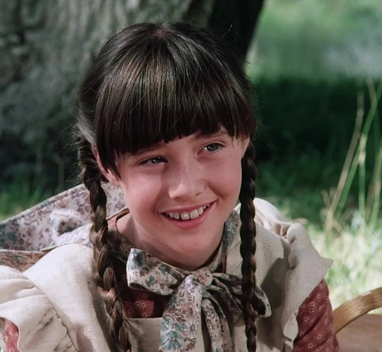  Shannen Doherty on Little House on the Prairie