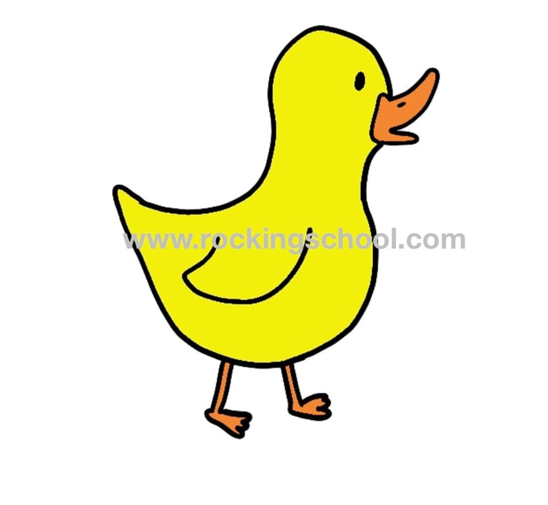 clipart duck cartoon drawing clip art