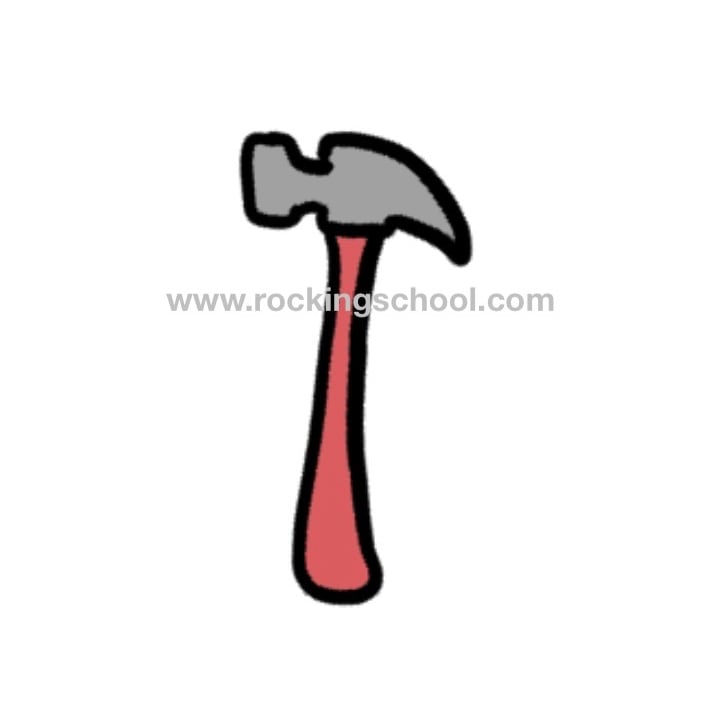 clipart hammer cartoon drawing clip art