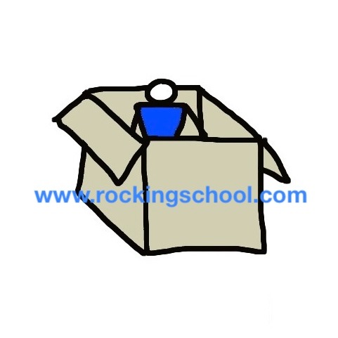 clipart in inside box cartoon drawing clip art