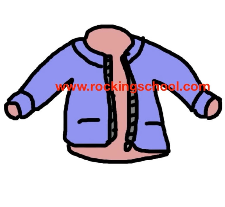 clipart jacket cartoon drawing clip art