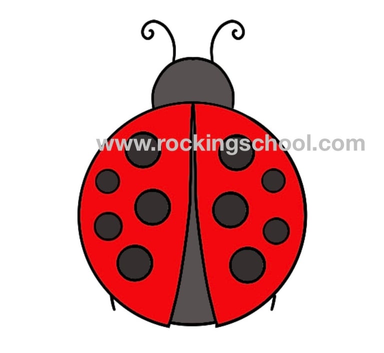 clipart ladybug cartoon drawing clip art