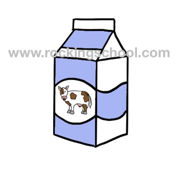 clipart milk cartoon drawing clip art
