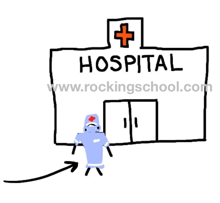 clipart nurse cartoon drawing clip art
