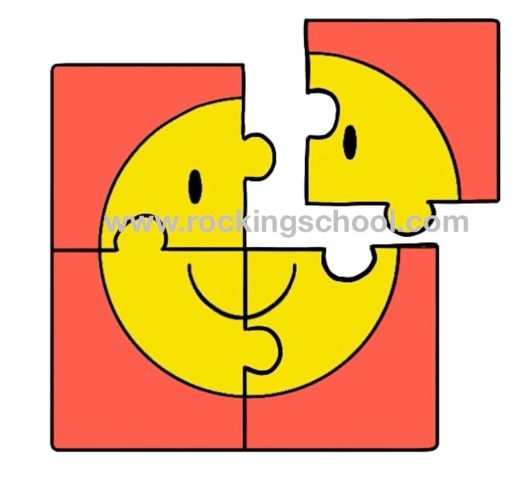 clipart puzzle cartoon drawing clip art