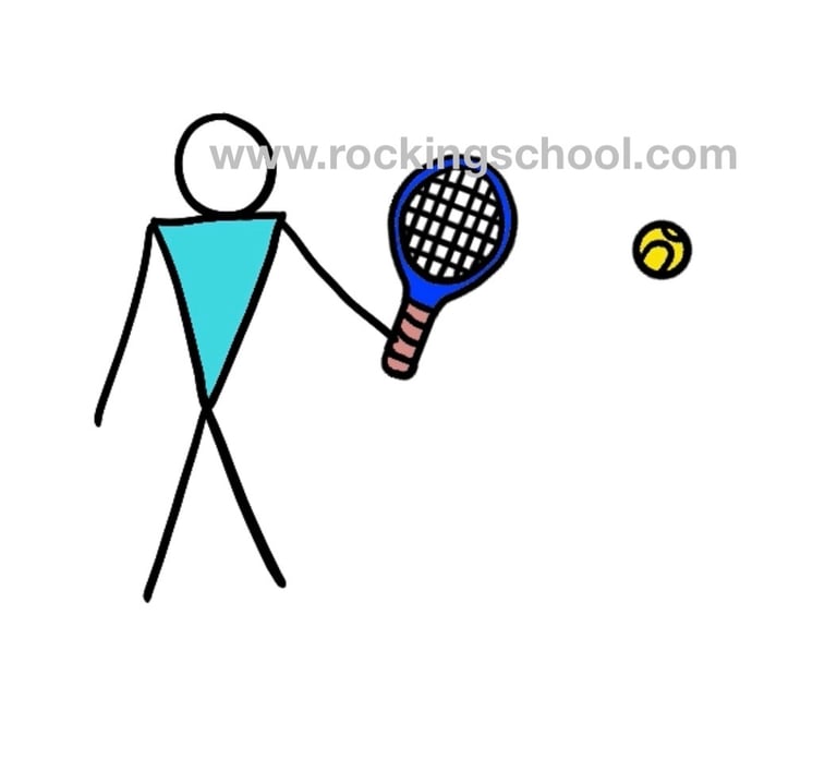clipart tennis cartoon drawing clip art