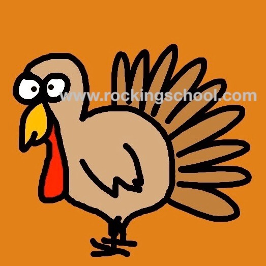 clipart turkey cartoon drawing clip art