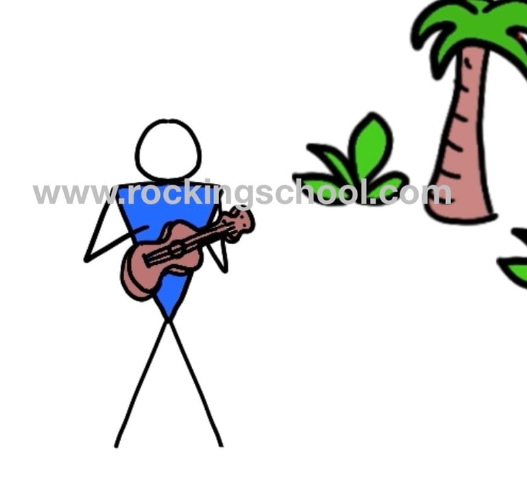 clipart ukulele cartoon drawing clip art