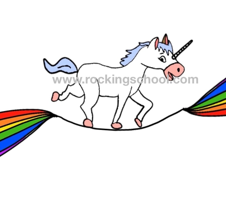 clipart unicorn cartoon drawing clip art