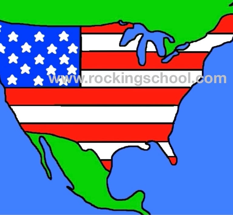 clipart united states usa cartoon drawing clip art
