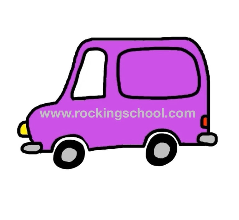 clipart van cartoon drawing clip art