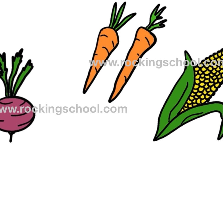 clipart vegetables cartoon drawing clip art