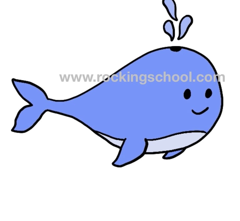 clipart whale cartoon drawing clip art
