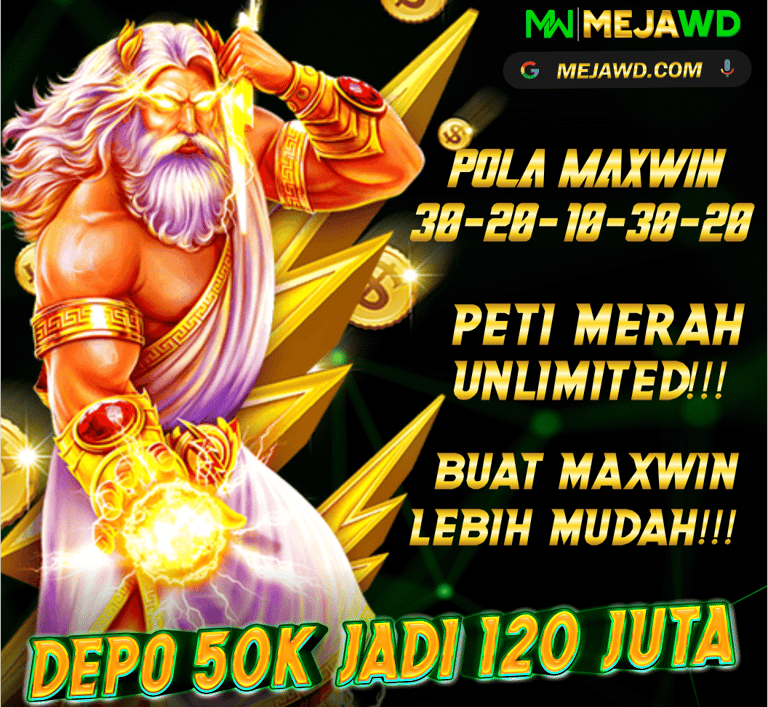 PETIR MERAH siap menyambar seluruh slot yang tersedia di MEJA WD 