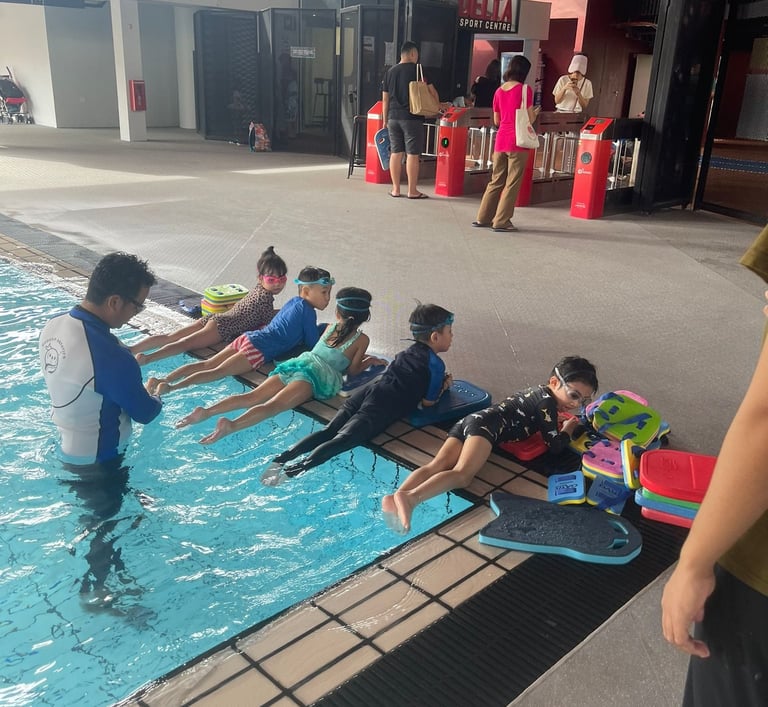 delta swimming complex kids lessons