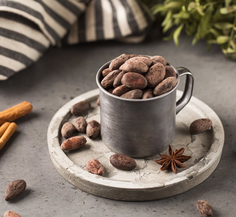 Granos de Cacao artesanal