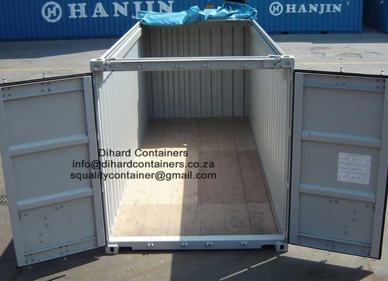 20ft open top shipping container