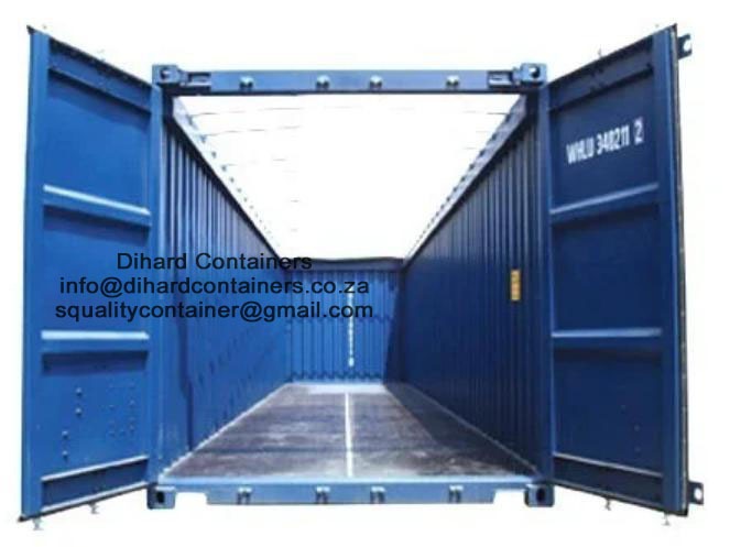 40ft open top shipping container