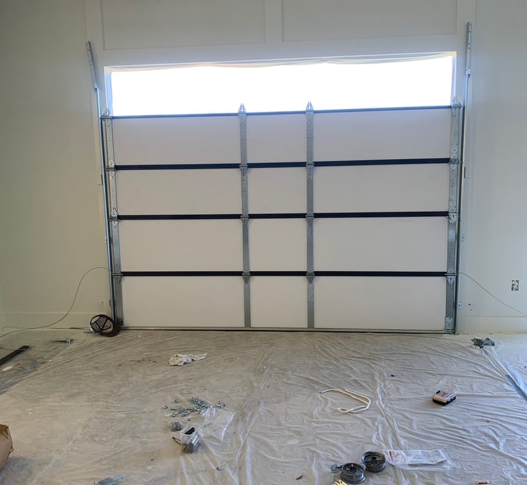 10x8 insulated garage door installed Longview tx