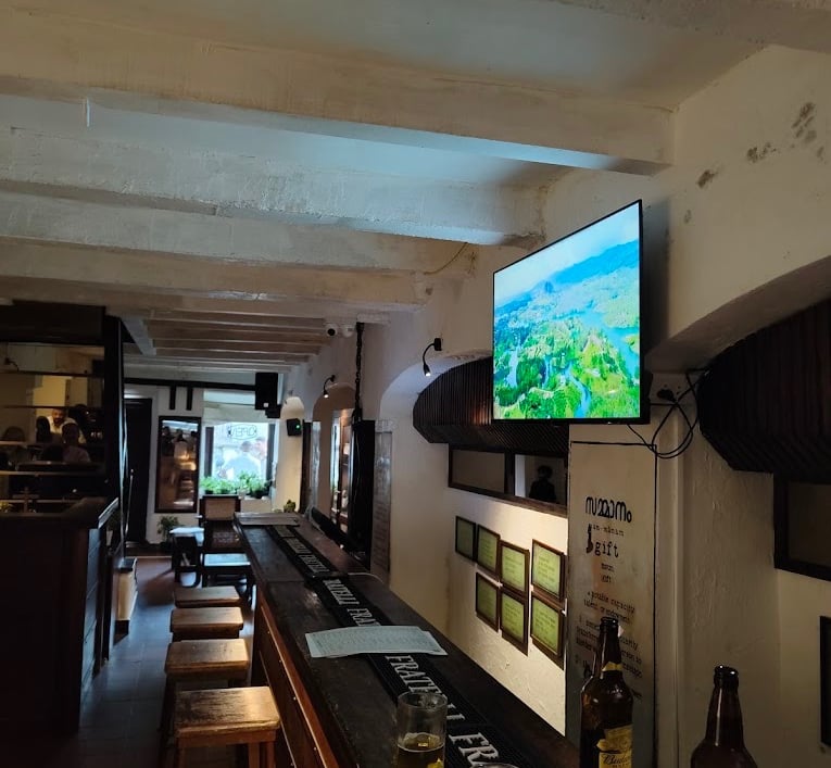 Francis Fort Kochi Pub. Steeped in elegance, and in the love for the past!