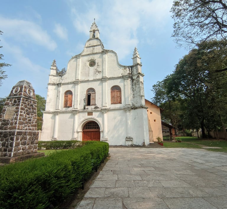 Saint Francis Church, in Fort Kochi, Kochi, originally built in 1503