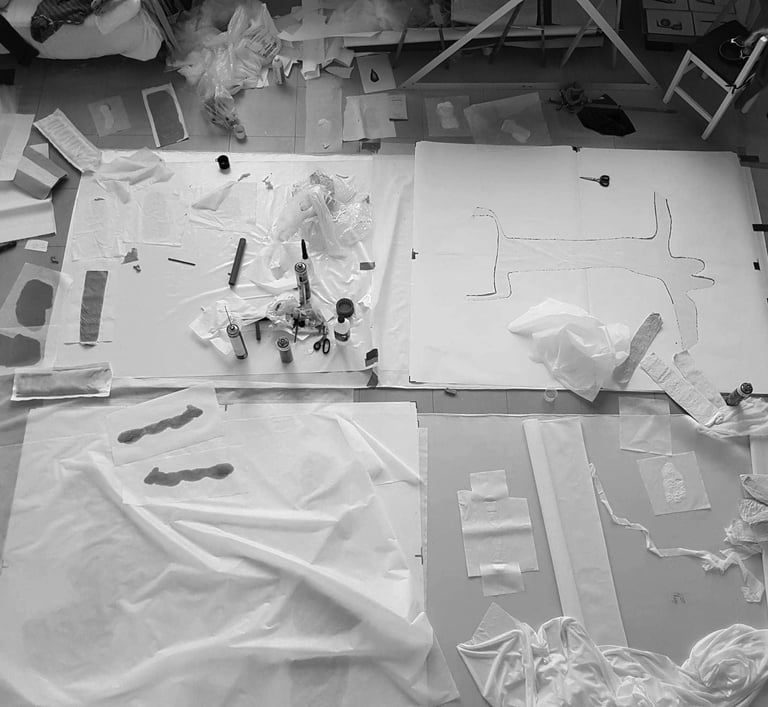 Atelier Delphine Pouillé Artiste Art contemporain