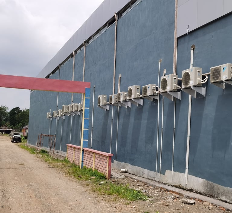 Proyek AC palembang , ac gree palembang , ac daikin palembang , ac panasonic palembang