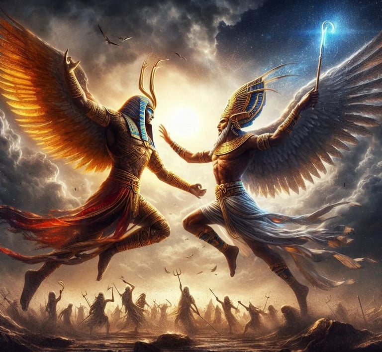 Lucha Horus y Seth