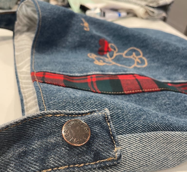 Denim Tote Bag