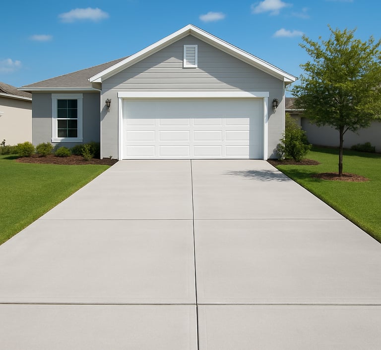 concrete driveway replacement in apopka florida