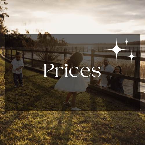 a family of four children playing with a frisbee