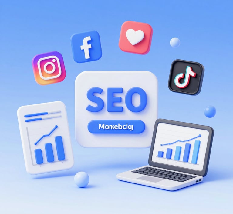 a man riding a skateboard down a street next to tall buildings