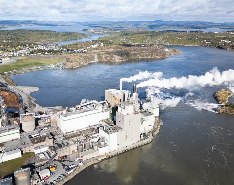 drone industrial photography, Ariel Infrastructure Photography New Brunswick