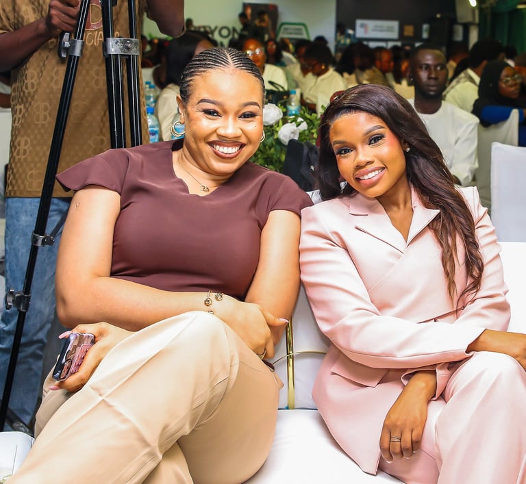 Adaobi Onyedum and Chy Nwakanma