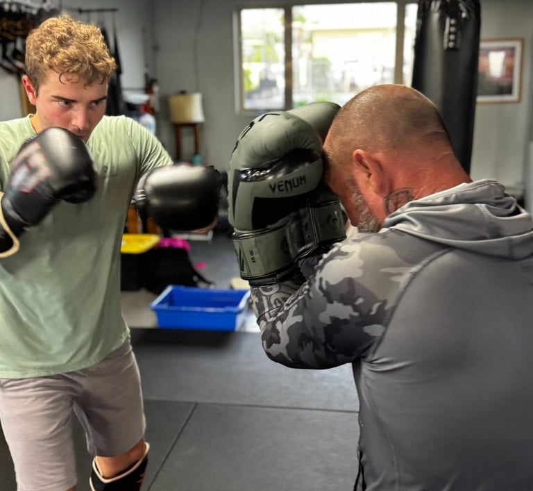 beginner muay thai in kona, hawaii