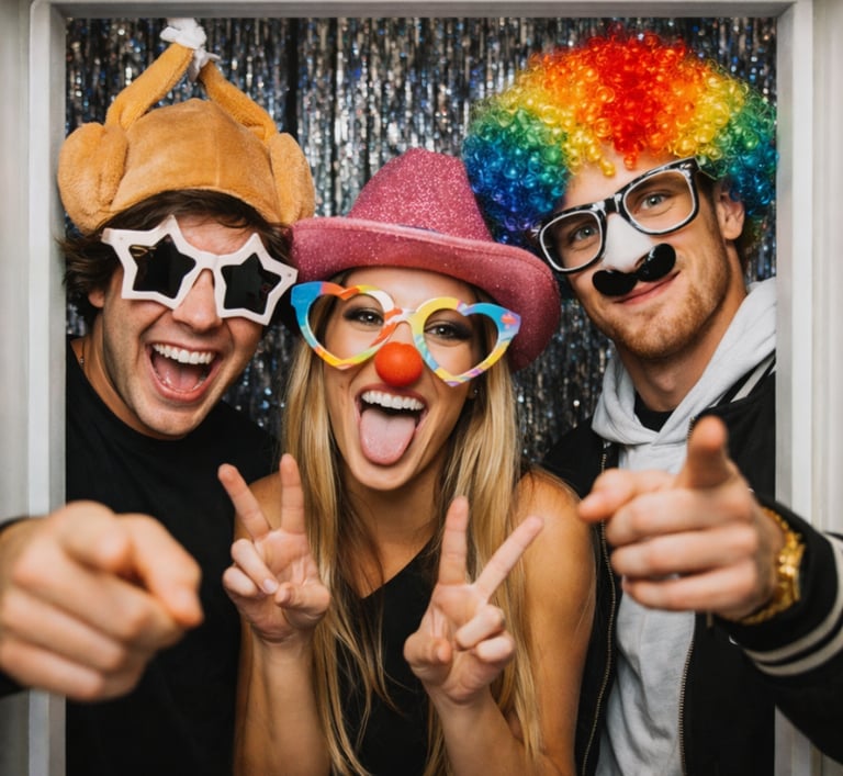 Fotomatón para eventos privados con servicio exclusivo y fotos ilimitadas