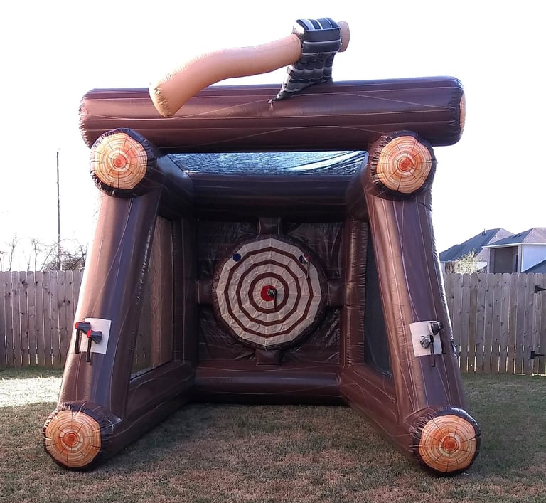 AXE THROWING. Bookings 832-216-8423