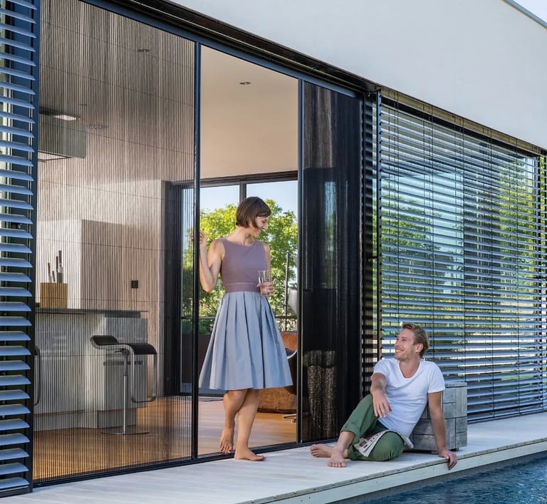 Tinkleliai nuo uodų langams namuose ir butuose