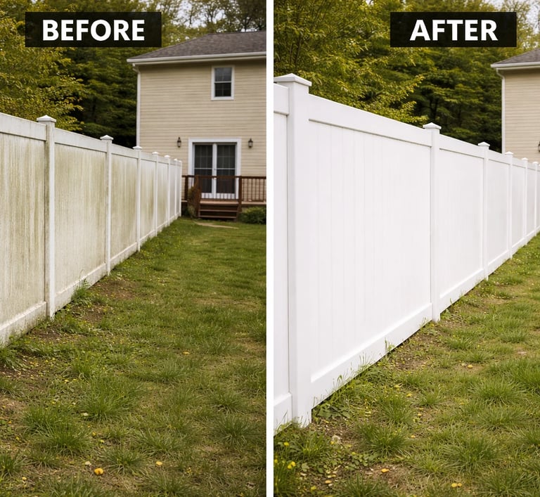 Vinyl Fence Power Washing Service New Port Richey FL