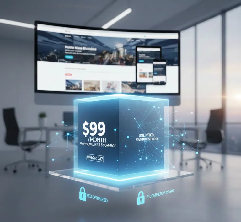 WebPro247 - Paquete Signature por $99 al mes