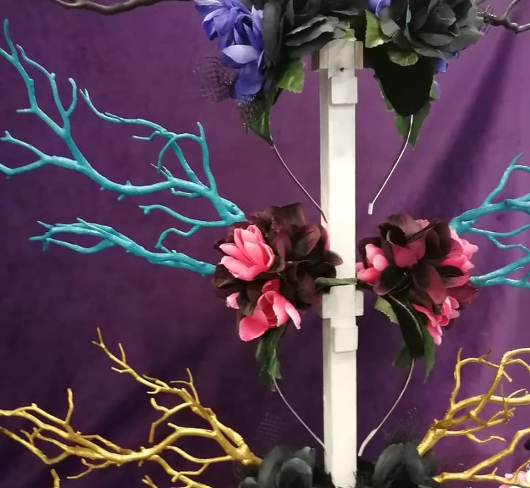 Some of Nightshade Designs' merchandise: antlers.