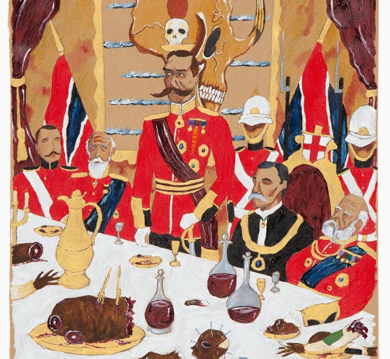 ‘Kitchener’s Victory Banquet – Mansion House, Nov. 4. 1898’ ©Andrew Gilbert