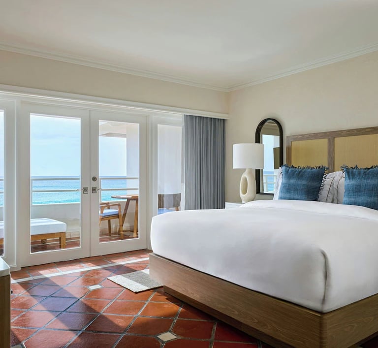Ocean View Room, Adults Only, Guest room | Premium bedding, minibar, in-room safe, individually deco