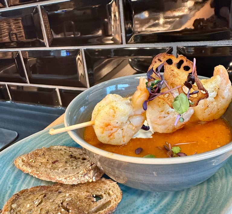 Garnele mit Tomatensuppe - Mittagstisch im hausgemacht by Klink-Eberhard