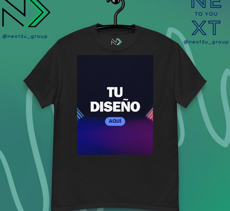 Camiseta con tu imagen o frase 