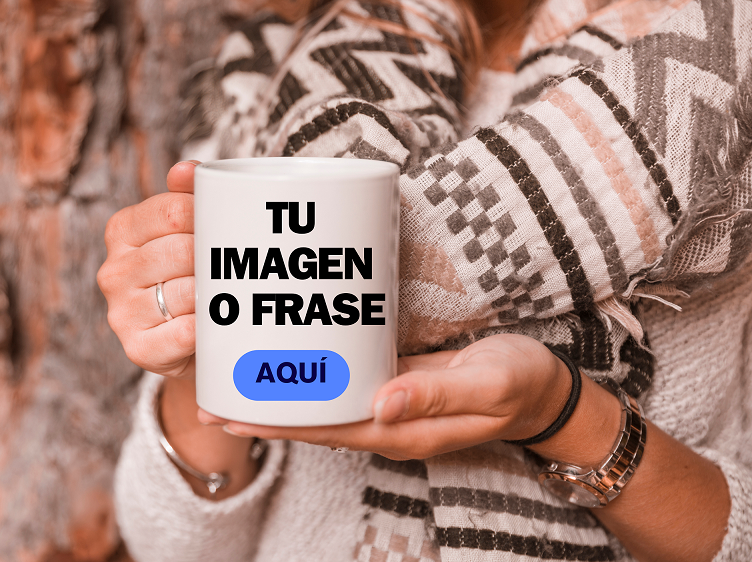 Taza cerámica personalizada